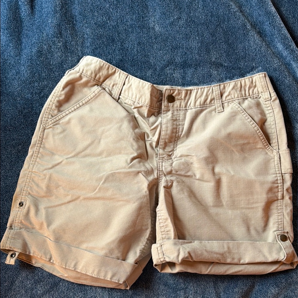 Casual Tan Women's Shorts